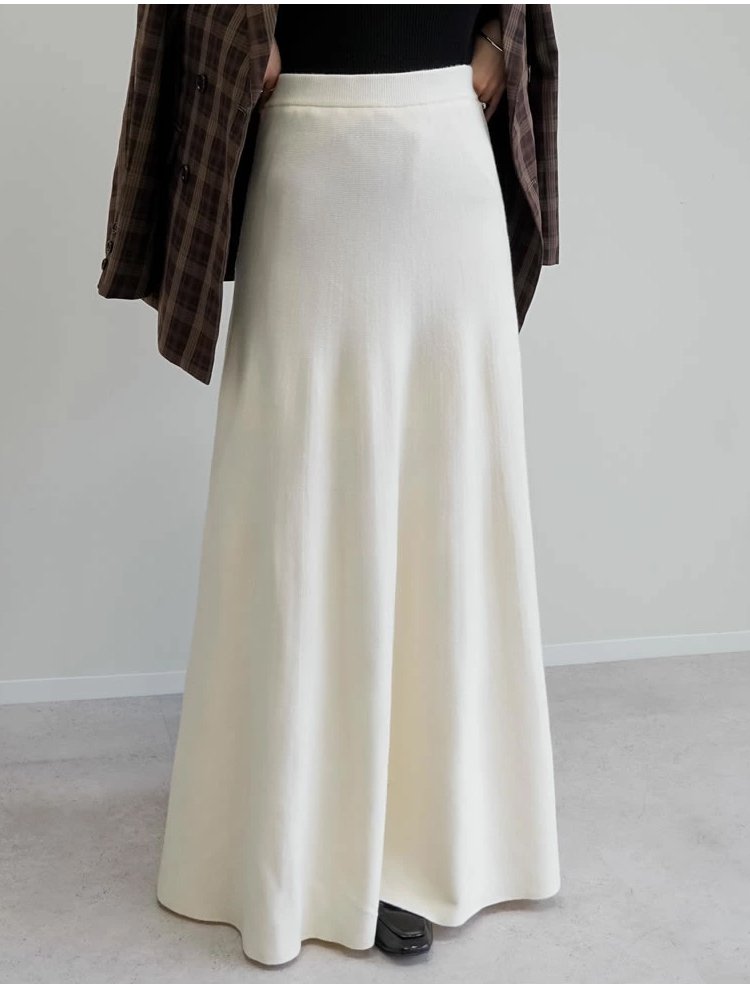 2024新作レディースニットスカート