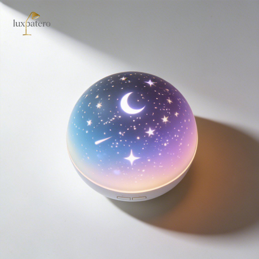 臥室擺設星空投影小夜燈