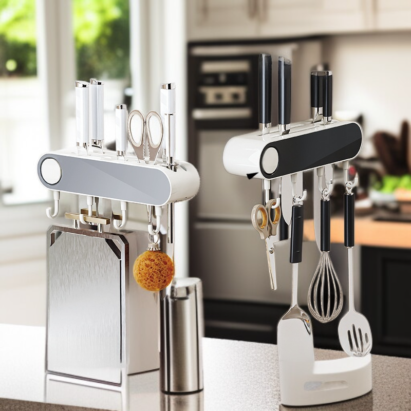 벽걸이 주방 전용 다용도 칼 수납 선반 숫돌 칼 수납 칼 선반 다용도 벽걸이 주방 칼 선반