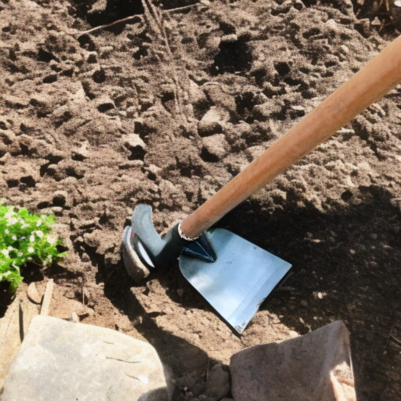 스테인리스호미개간만용송토공구 김매기 농업용 호미 파종 채소에 곡괭이를 두텁게 하는 공구