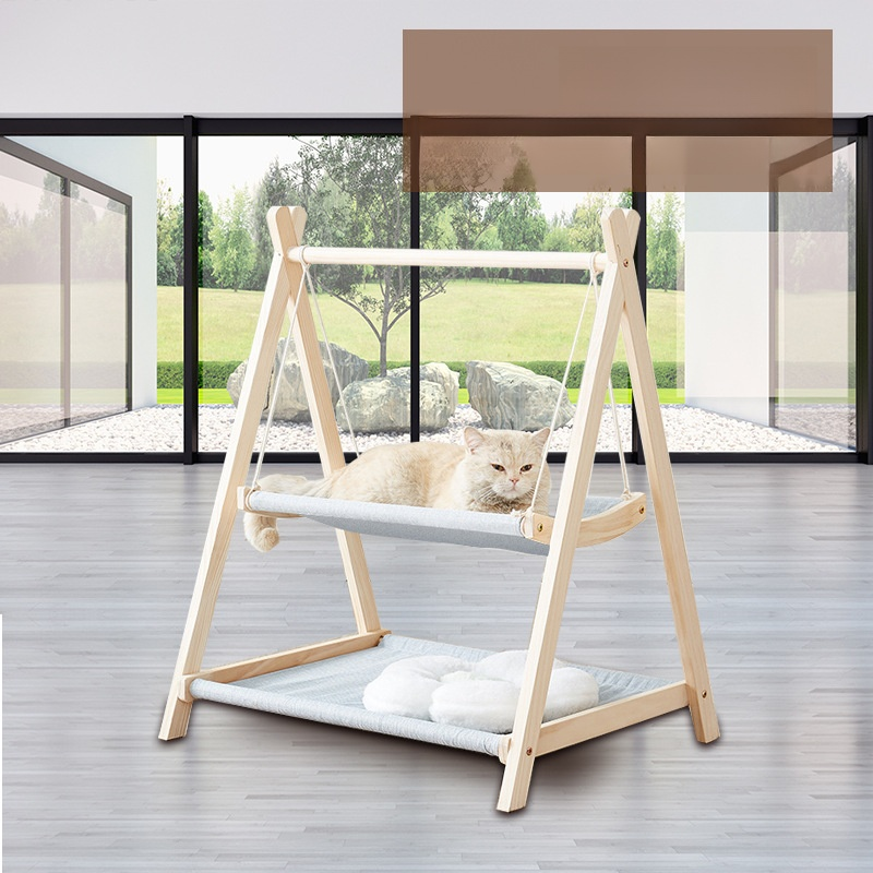 Doppelstöckige Hängematte für Kleintiere