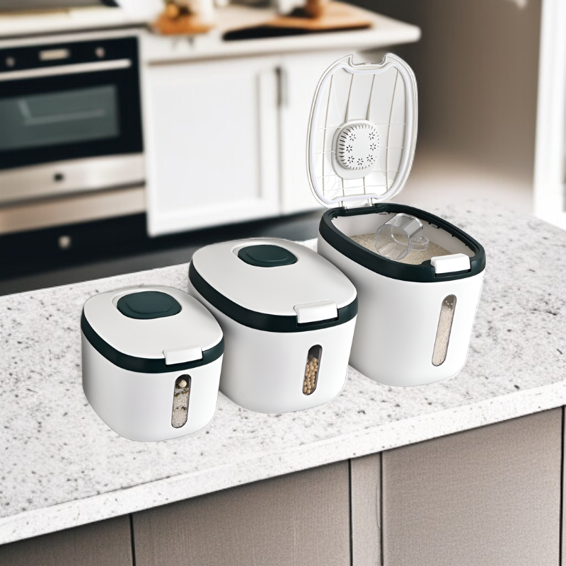 대용량 쌀 저장함 