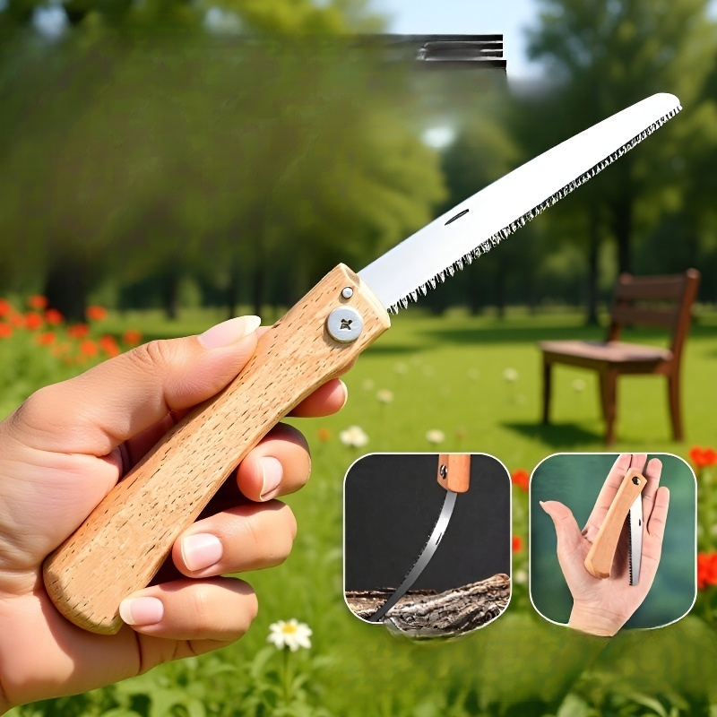 원핸드 고효율 미니 목공 정원 과수 가지치기 전용 톱