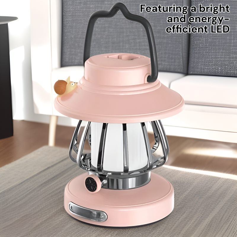 Multifunctional Portable LED Camping Light for Festival Decorations