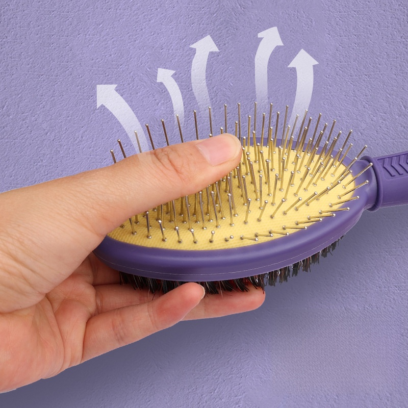 Peigne double face pour animaux