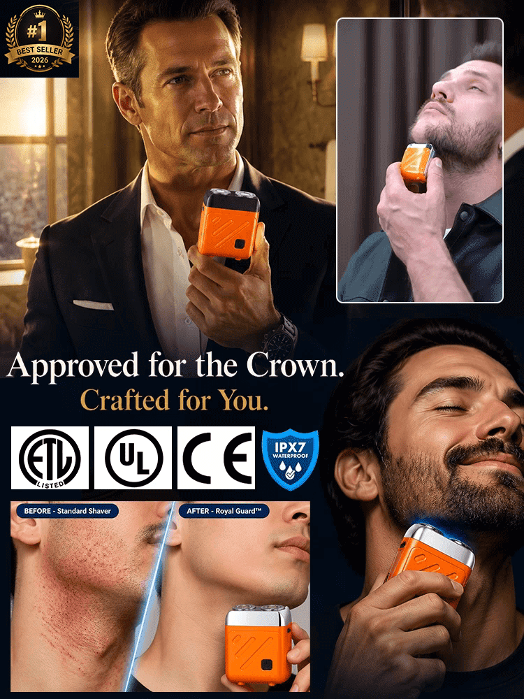 【50% Off Sale】Dual-Head Portable Electric Shaver