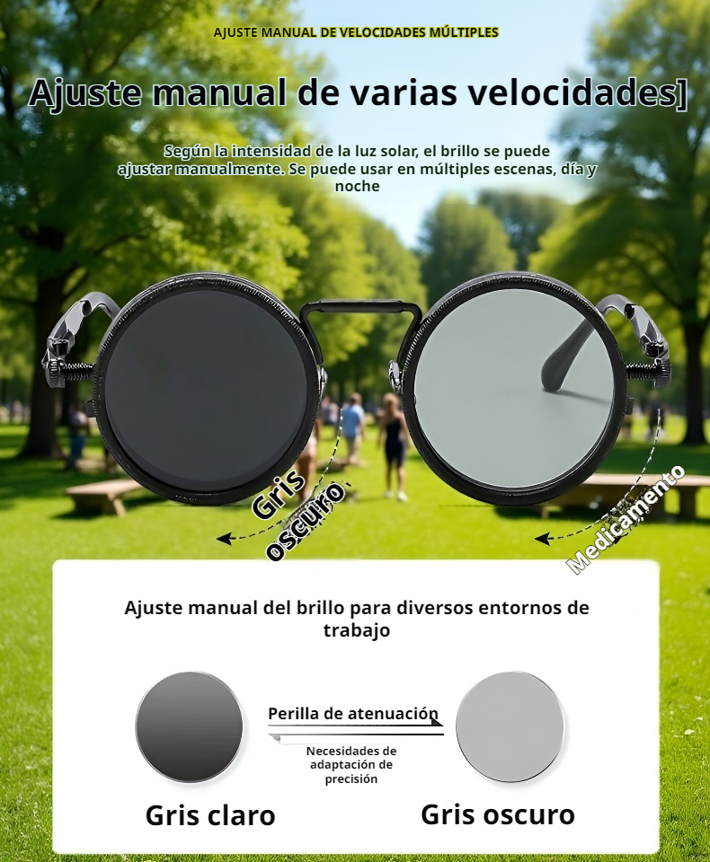 Gafas de sol polarizadas con cambio de color