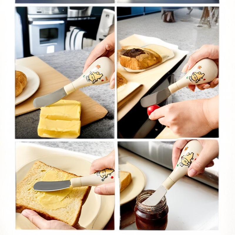 Tumbler stainless steel butter cutter