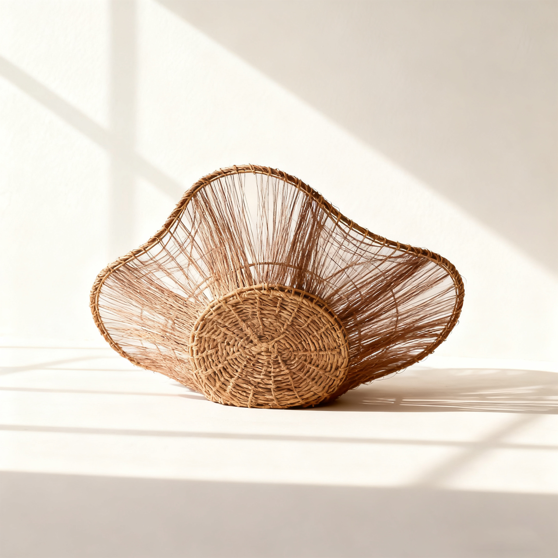 과일 담은 라탄 바구니 인테리어 예시