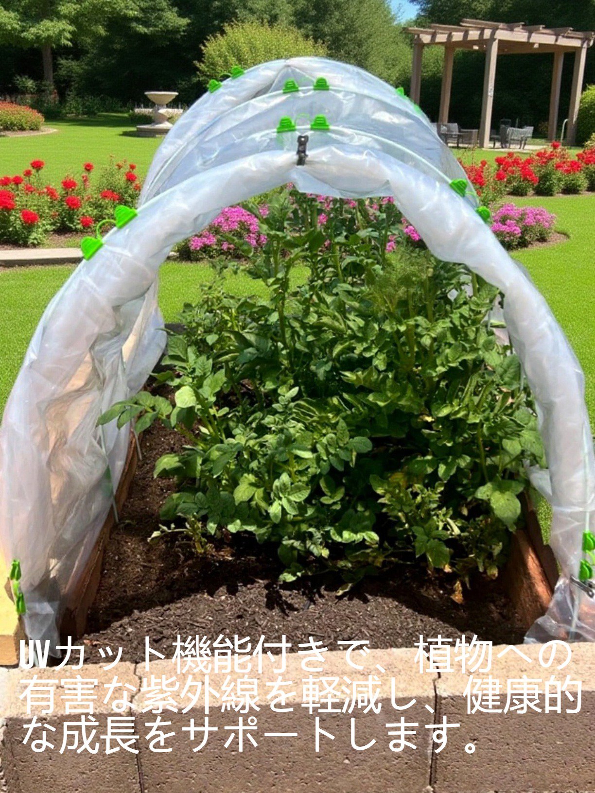 透明厚手フィルムの高い耐久性を示す画像