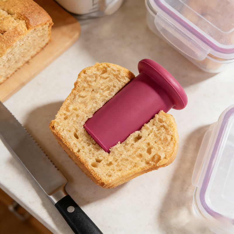 Többfunkciós konyhai sütőeszközök, kör alakú szilikon lyukasztóval