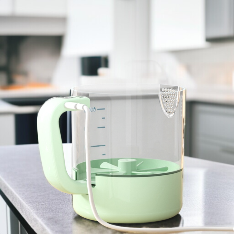 전자동 주방 간편 믹서 오곡 잡곡 거품기 전기 믹서 손세탁 프리 다용도 간편 믹서