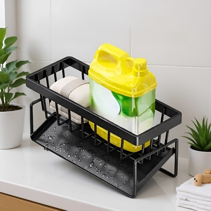 おしゃれなデザインのキッチンラック