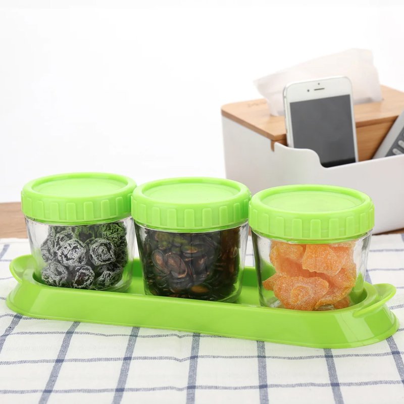 Vacuum Sealed Glass Storage Jar