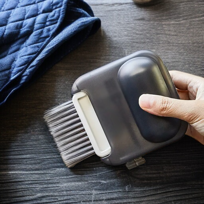 휴대용 트리플 원 홈 키보드 청소 브러시 차량용 틈새 청소 브러시 틈새 렌즈와 에어컨 송풍구를 청소하는 편리한 도구