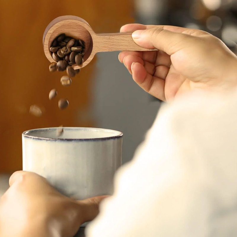 주방 도구 호두나무 커피 스푼