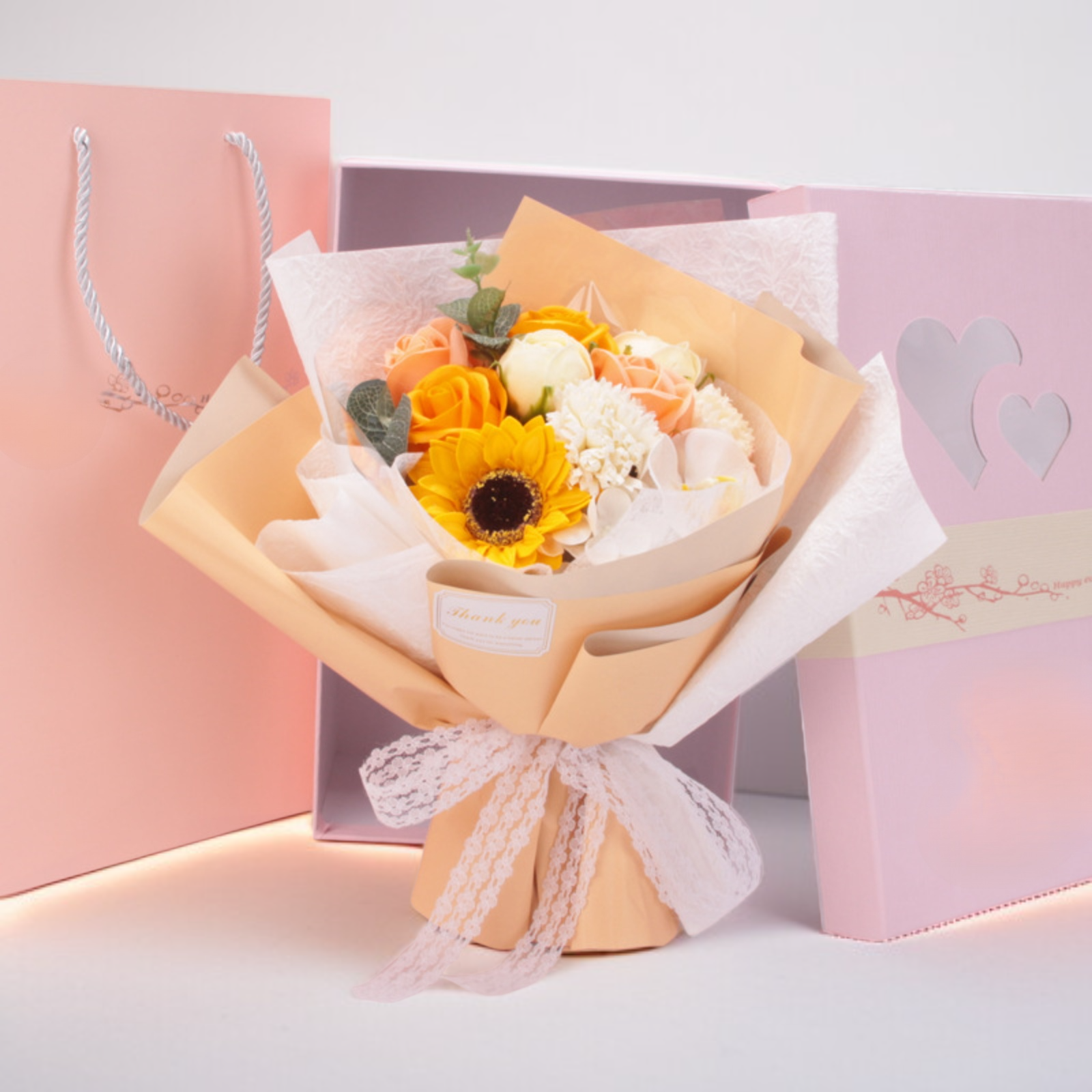 ช่อดอกกุหลาบประดิษฐ์