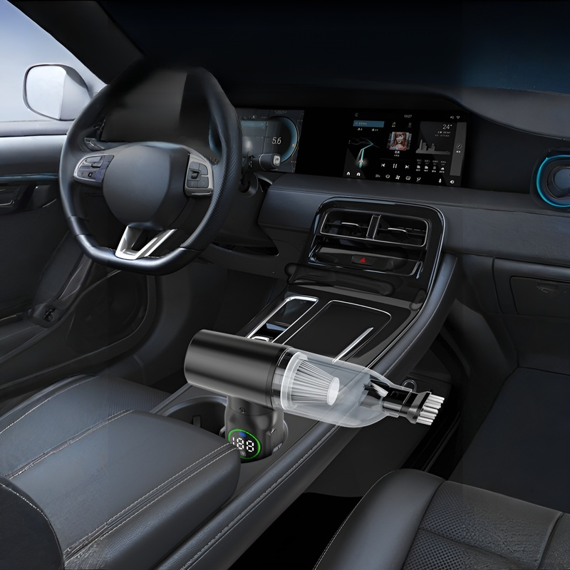 家庭・オフィス両用掃除機の使用例