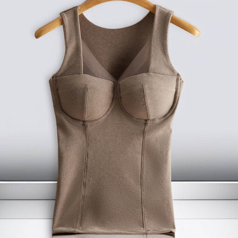 겨울 필수 아이템 여성 브라 일체형 속옷