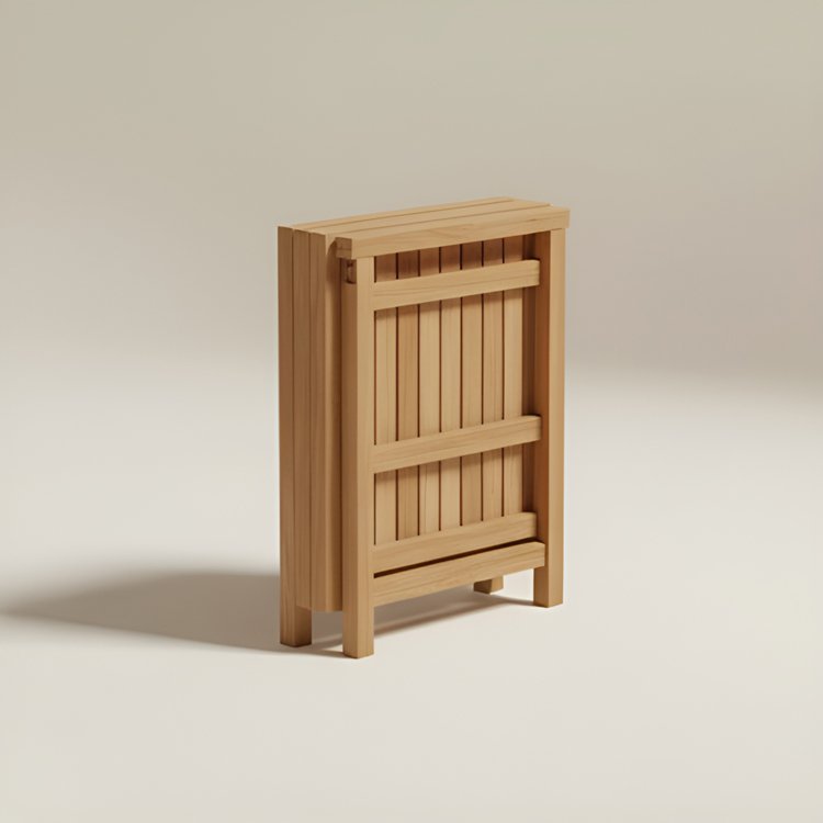 収納便利な折り畳み式テーブル 