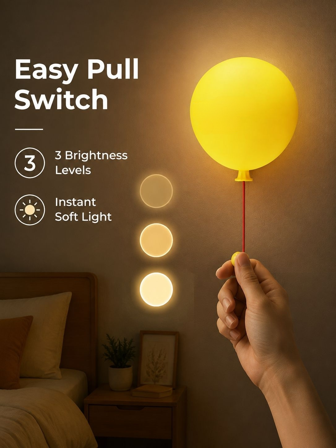 Silicone Balloon Night Light