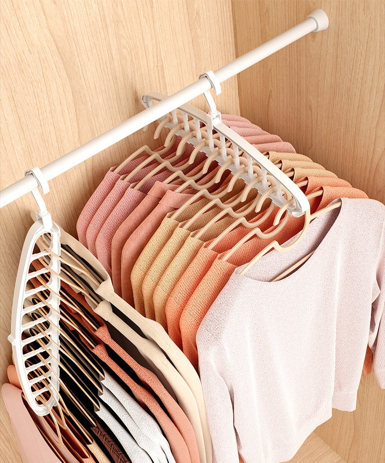 Soporte de ropa fácil de instalar en cualquier pared