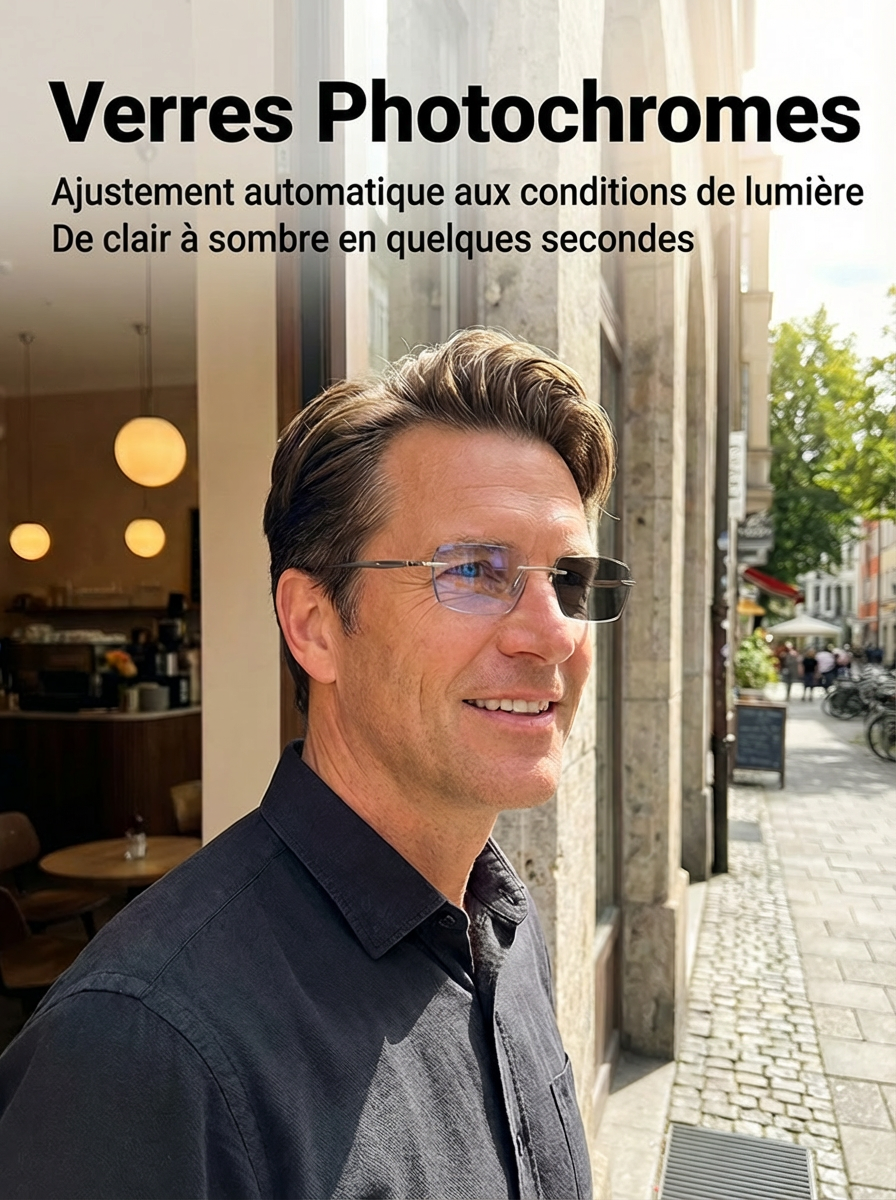 【Vos Dernières Lunettes à Vie】Mise au point en 0,1s : Vision parfaite de près comme de loin !