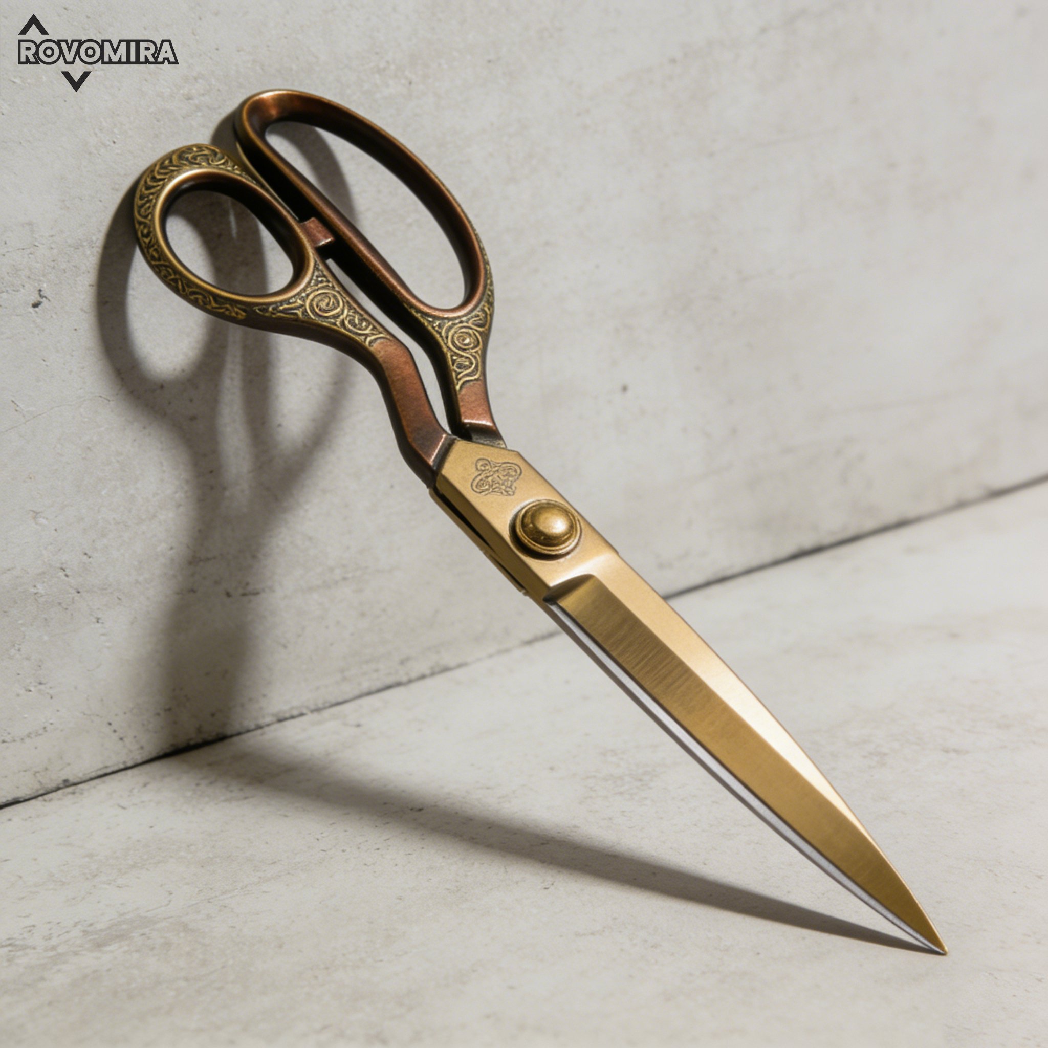 กรรไกรที่ออกแบบมาอย่างประณีต 3 อัน