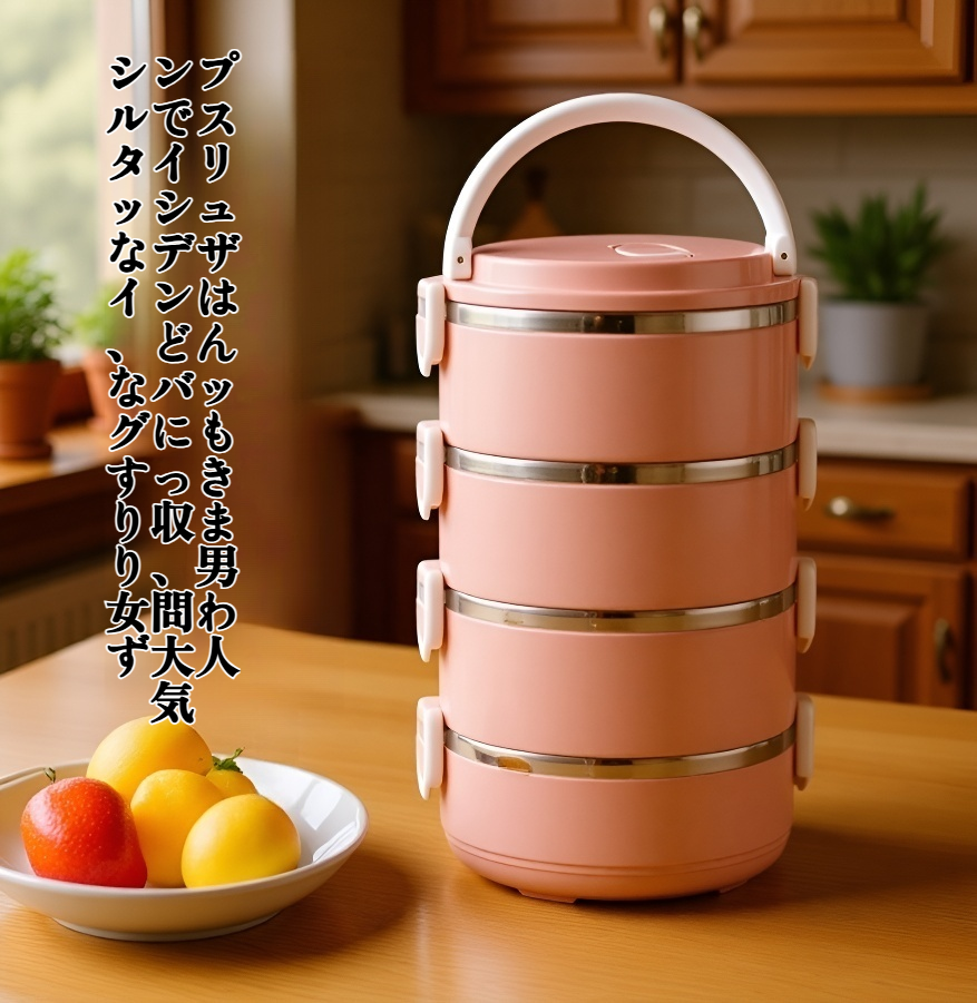 ランチボックスの保温機能イメージ