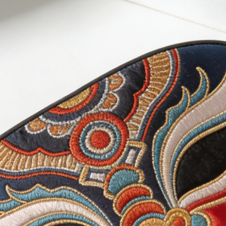 Népies mintás alvómaszk szett (2 darab)