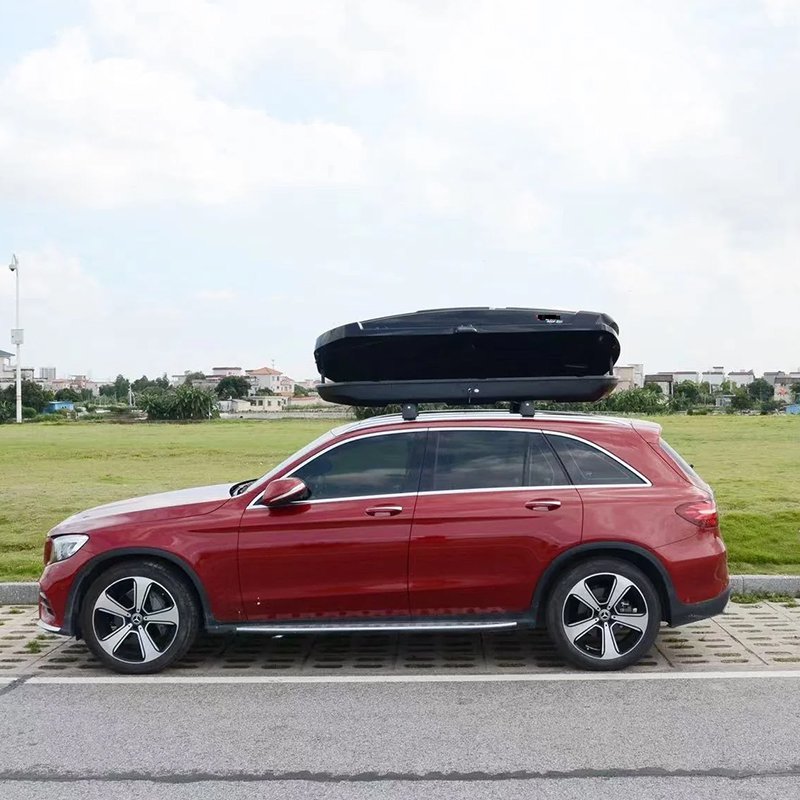 Double opening car storage box