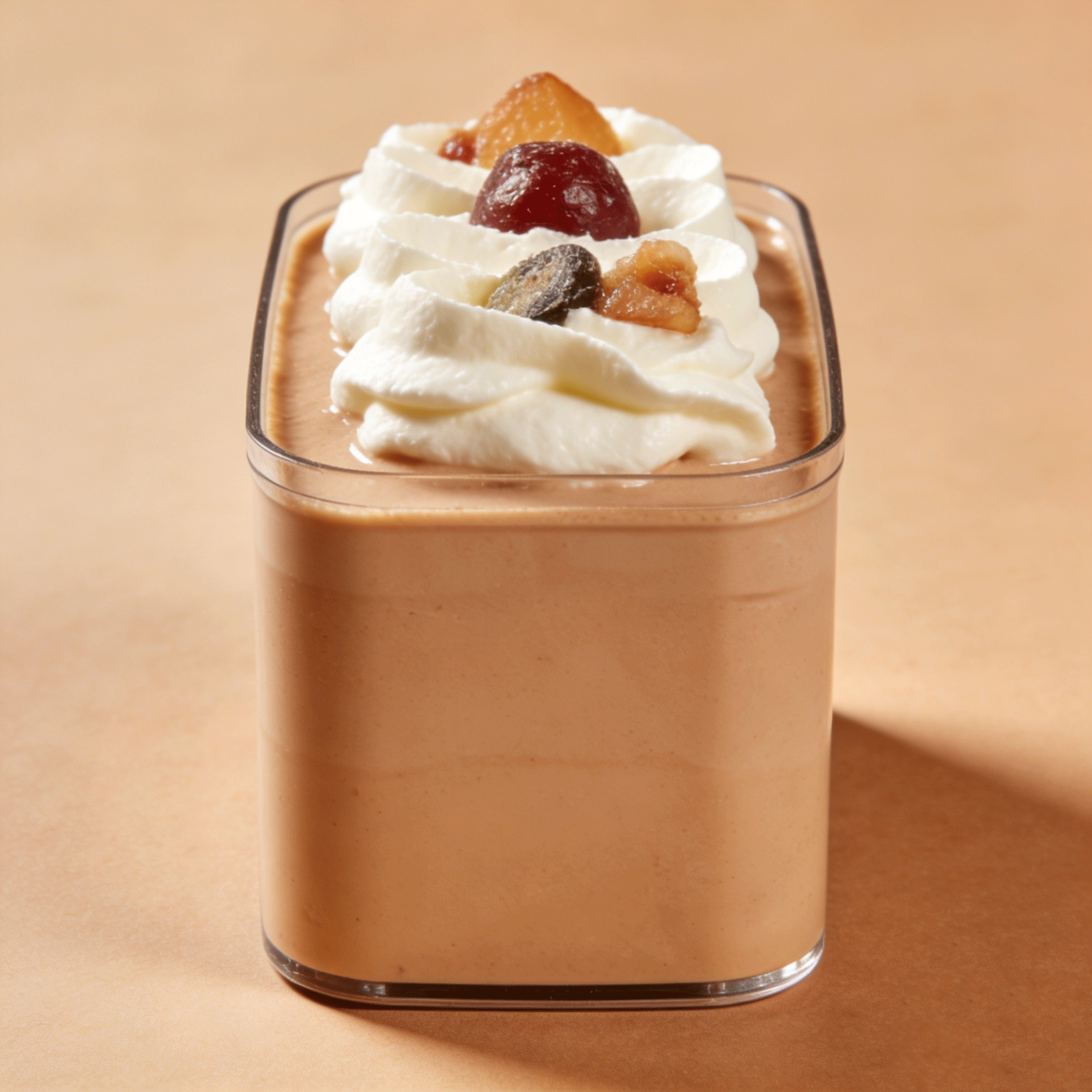 Elegant Bite-Sized Mousse Cakes on a Plate