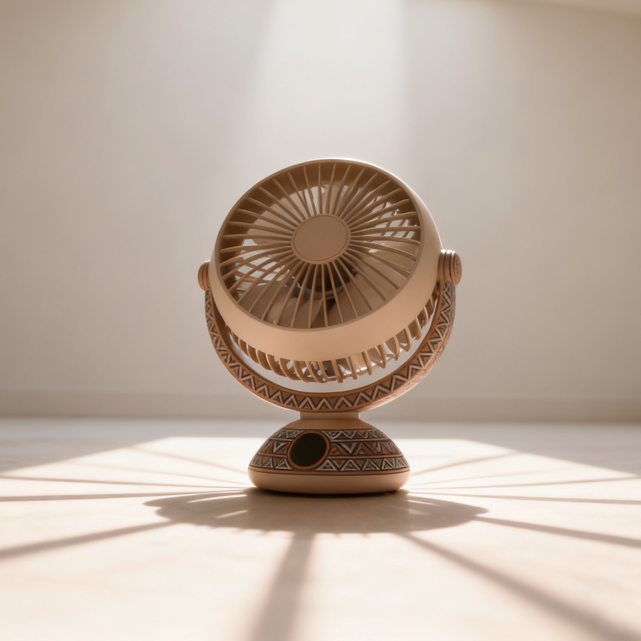 พัดลมตั้งโต๊ะขนาดพกพา น้ำหนักเบา พกพาสะดวก