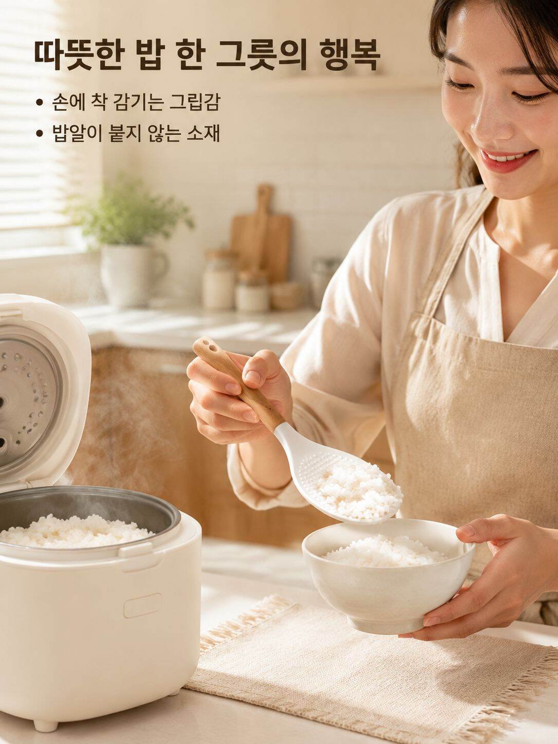 식품급 실리콘 밥주걱