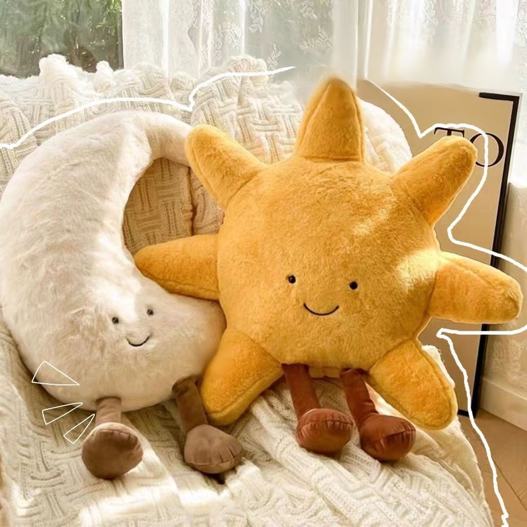 Moon-shaped seat cushion