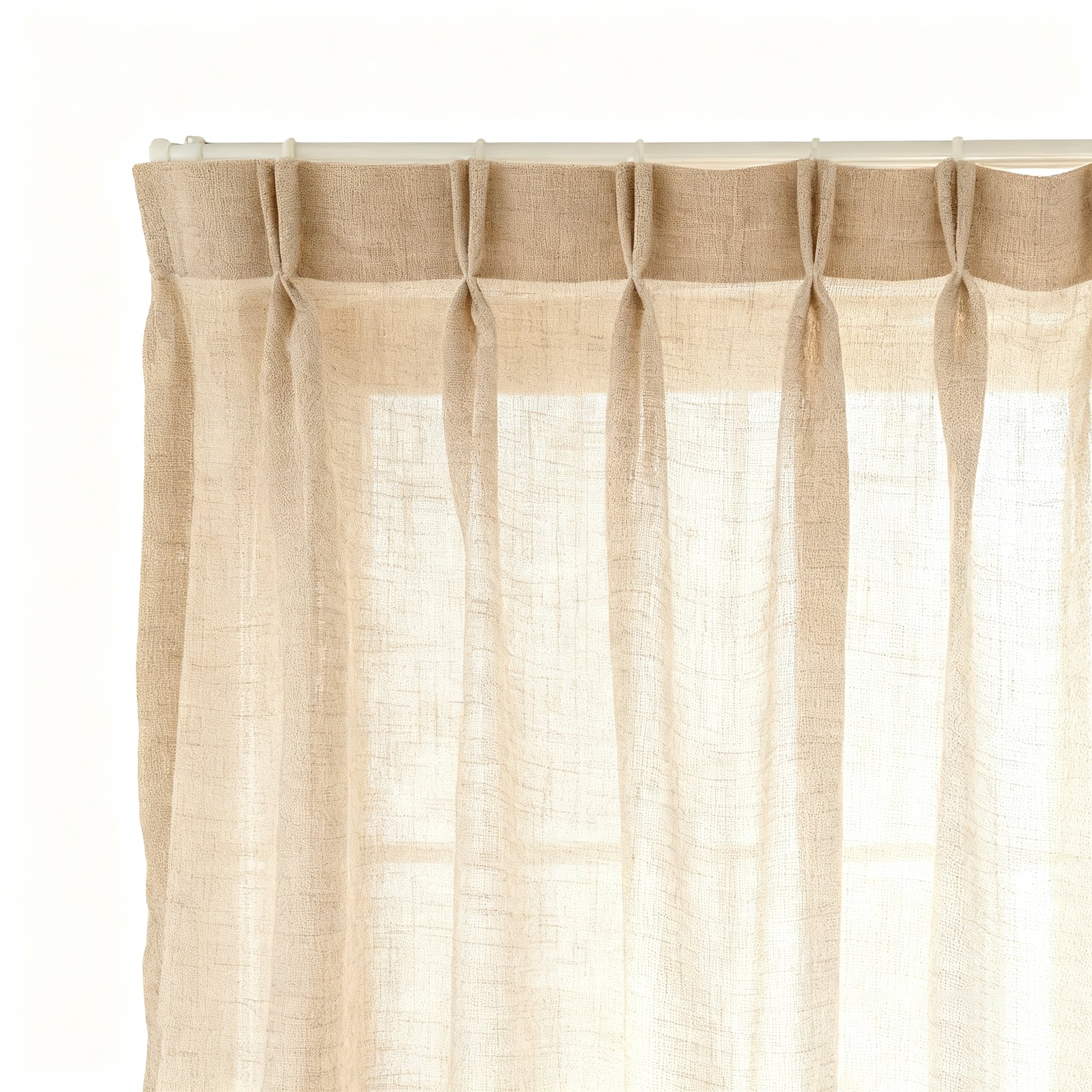 ナチュラルコットンリネンカーテン