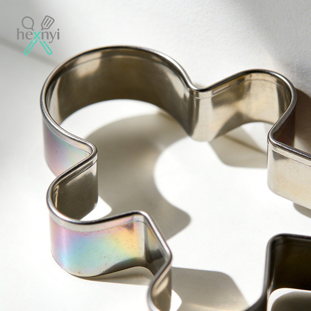 ที่ตัดคุกกี้สแตนเลสหนา (5 ชิ้น)