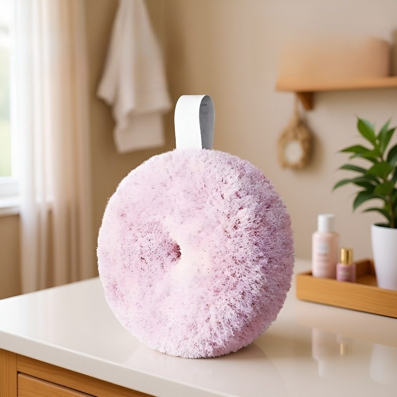 Countertop cleaning brush