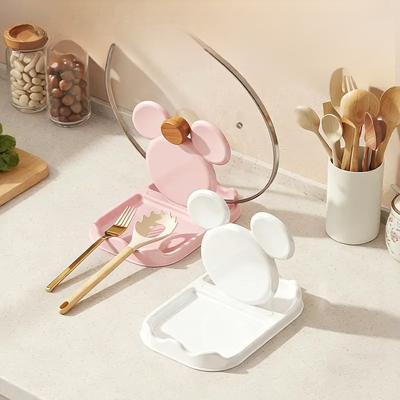 卡通抗菌防霉鍋蓋收納架