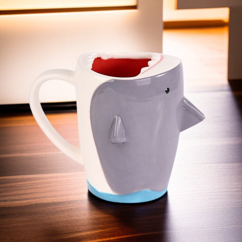 鯊魚陶瓷馬克杯