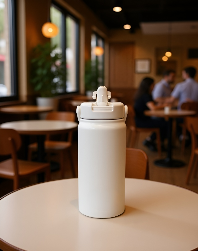 Termo ecológico de acero inoxidable fácil de limpiar