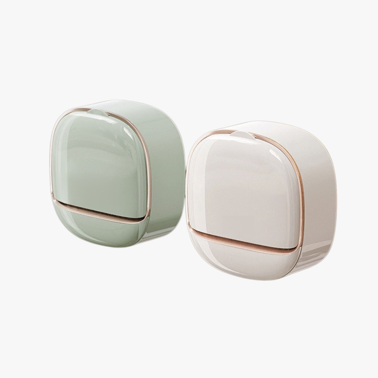 High-grade drain light luxury soap box with lid