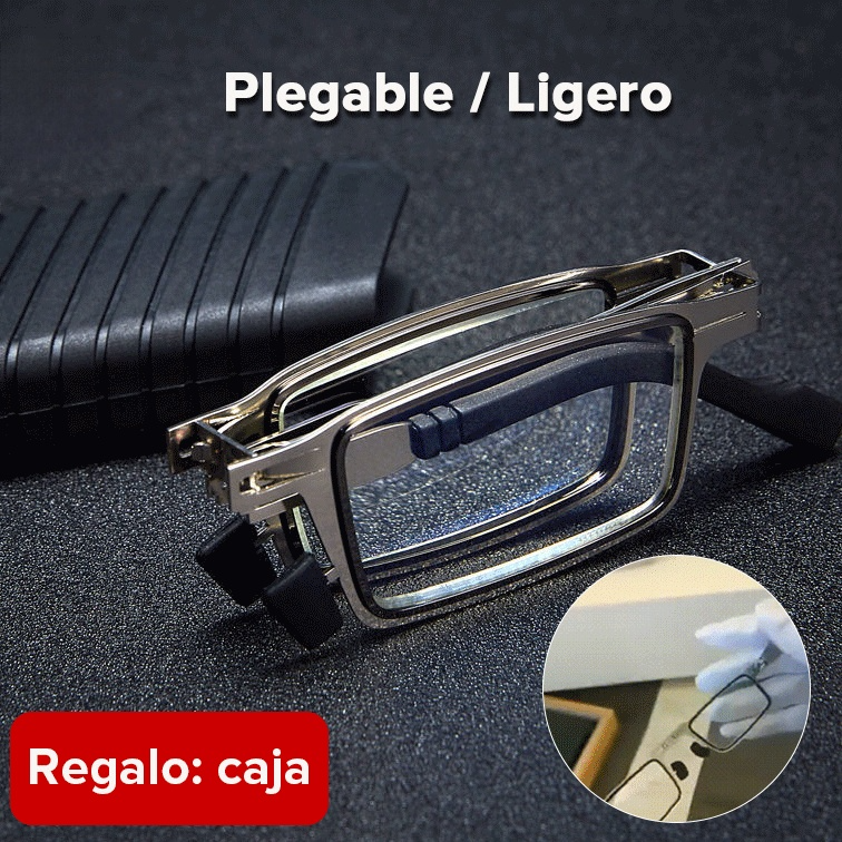 Gafas de lectura plegables ligeras con protección contra la luz azul