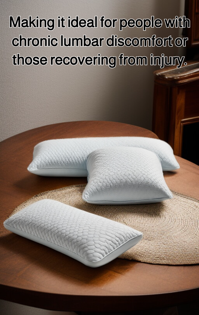 Special lumbar support pad for sleeping on bed