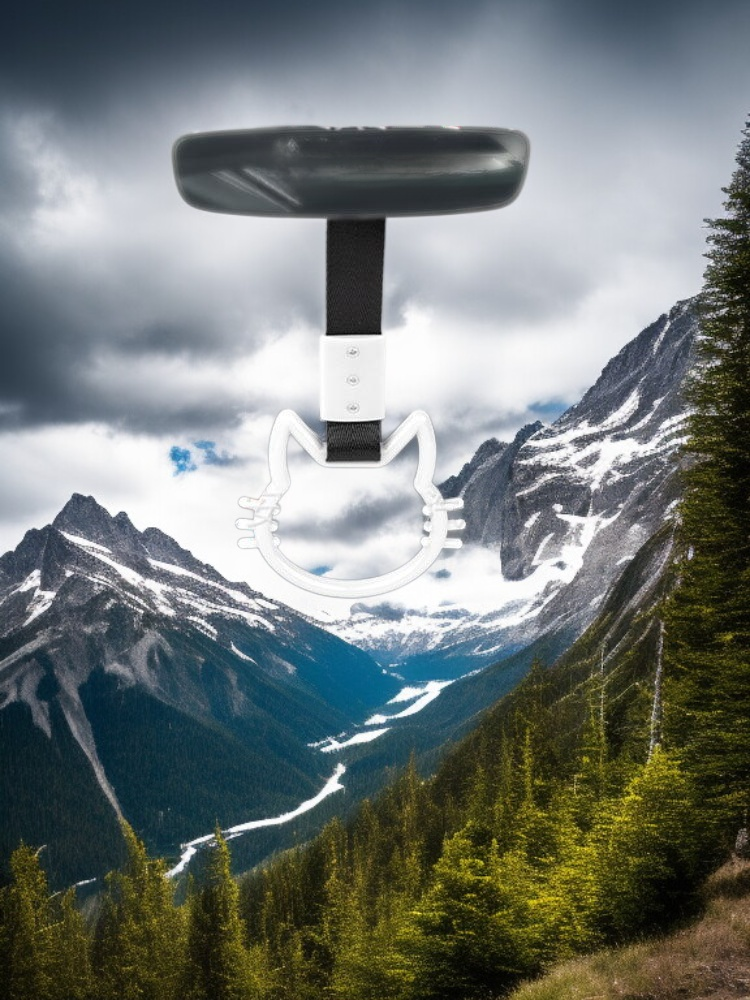 Stylish cat head charm for vehicle dashboard