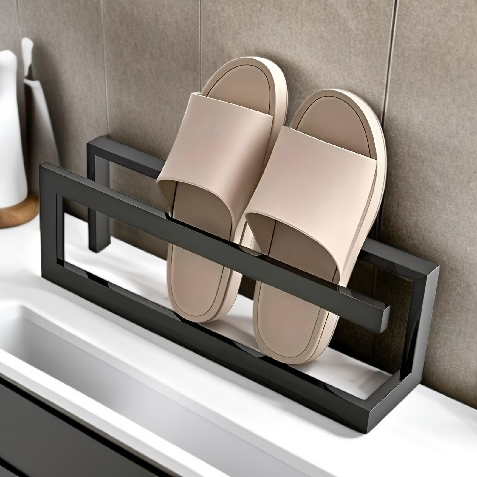 욕실용 금속 미국 슬리퍼 랙