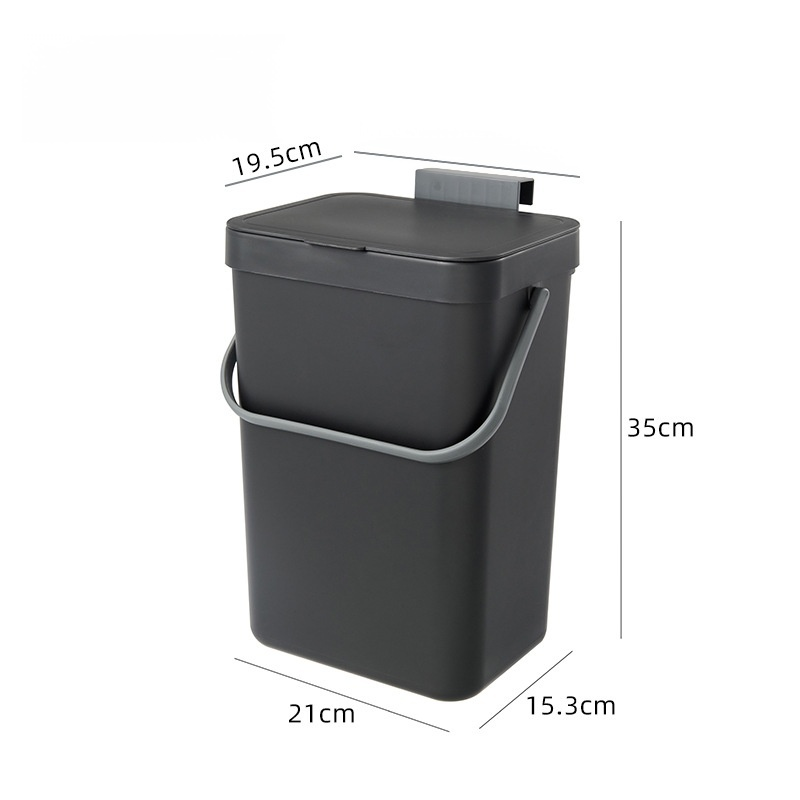 壁掛式廚房垃圾桶收納桶