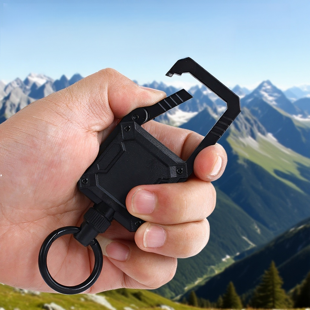 多功能磁吸伸縮五金扣特寫