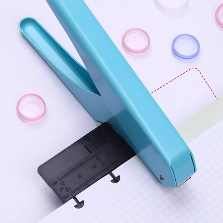 Single-hole mushroom-shaped punch