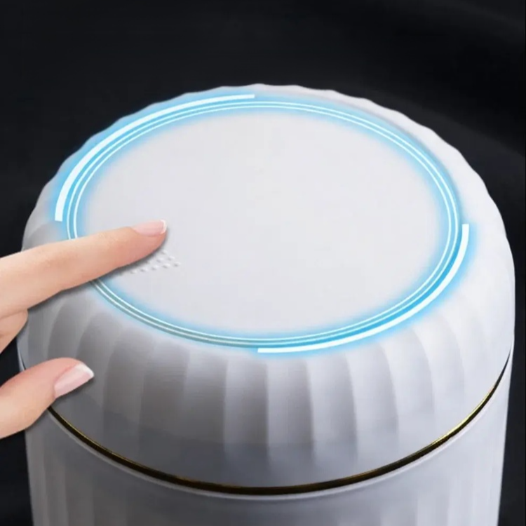 迷你版按壓式桌面垃圾桶